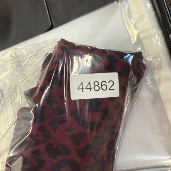 Social Standard Jeans Women 12 Pink Animal Print Denim Dark Wash Ankle Skinny - Picture 8 of 8